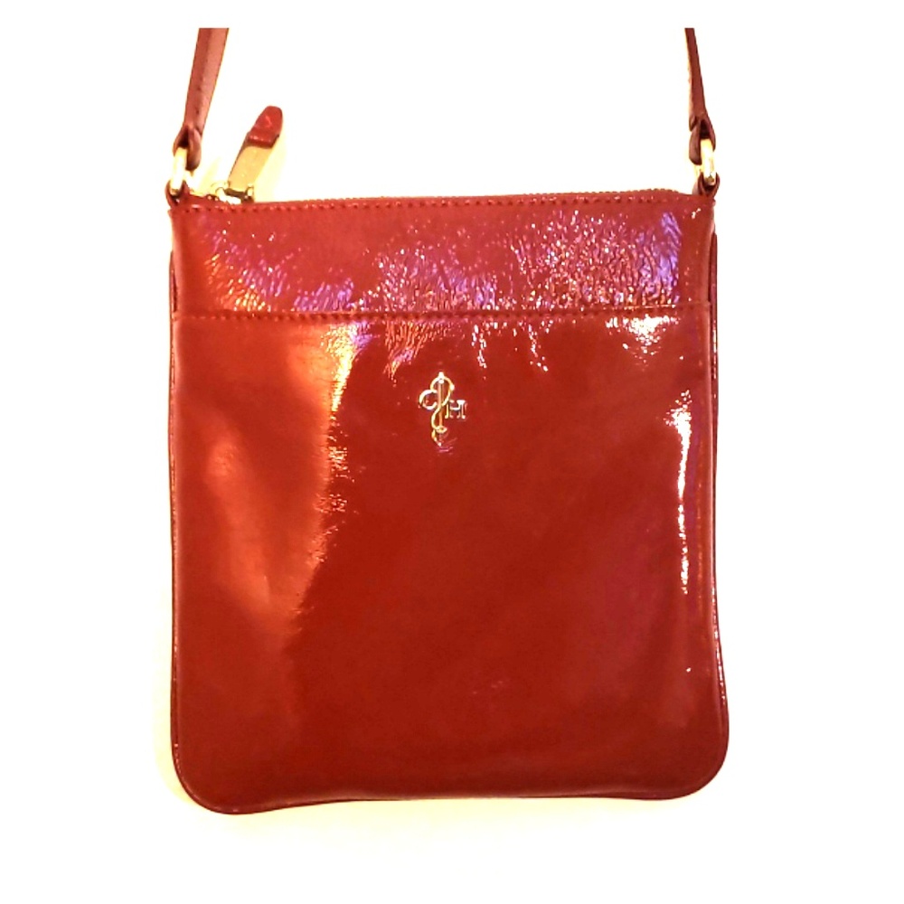 Cole Haan Red Patent Crossbody Purse